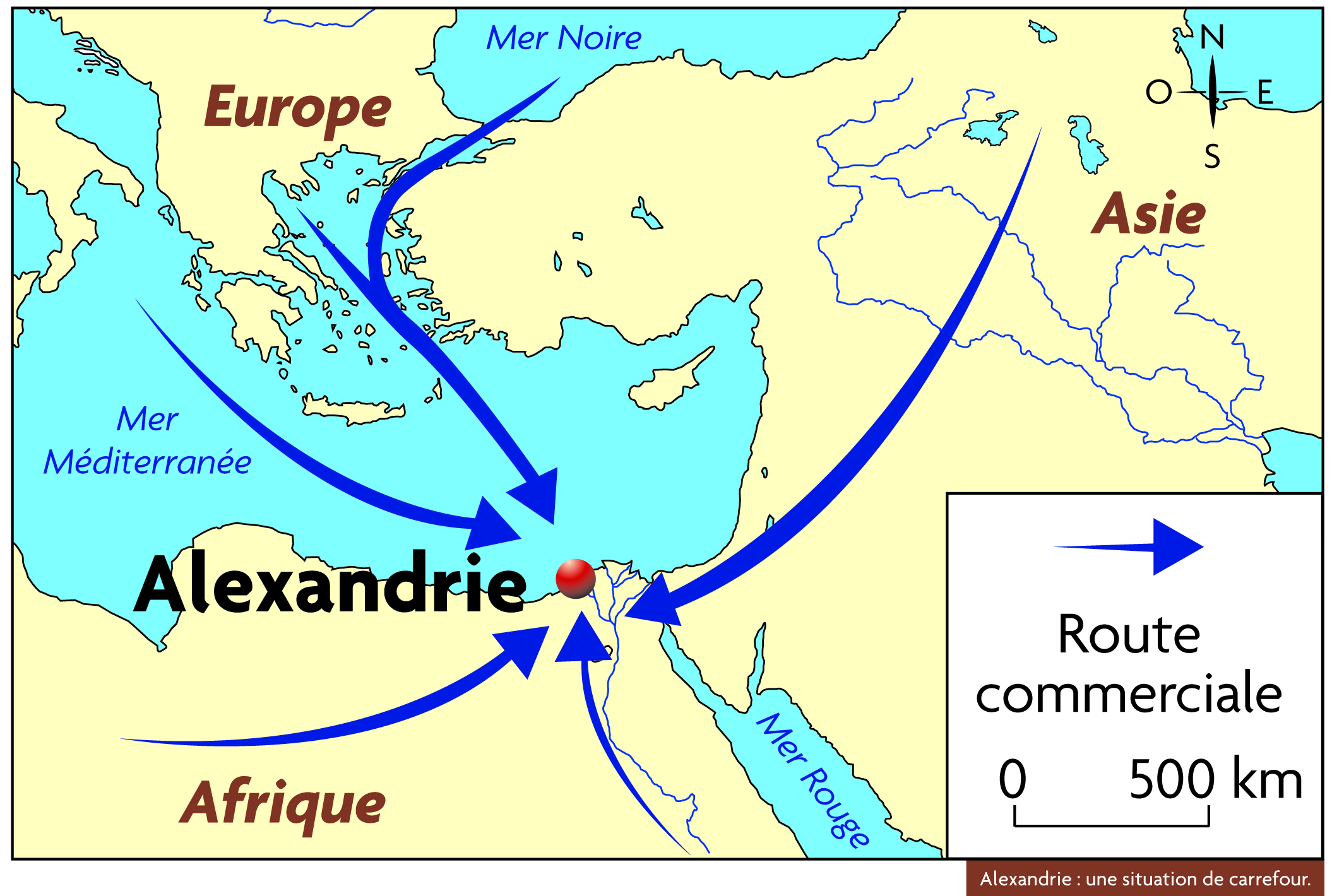 carte-d-egypte-alexandrie
